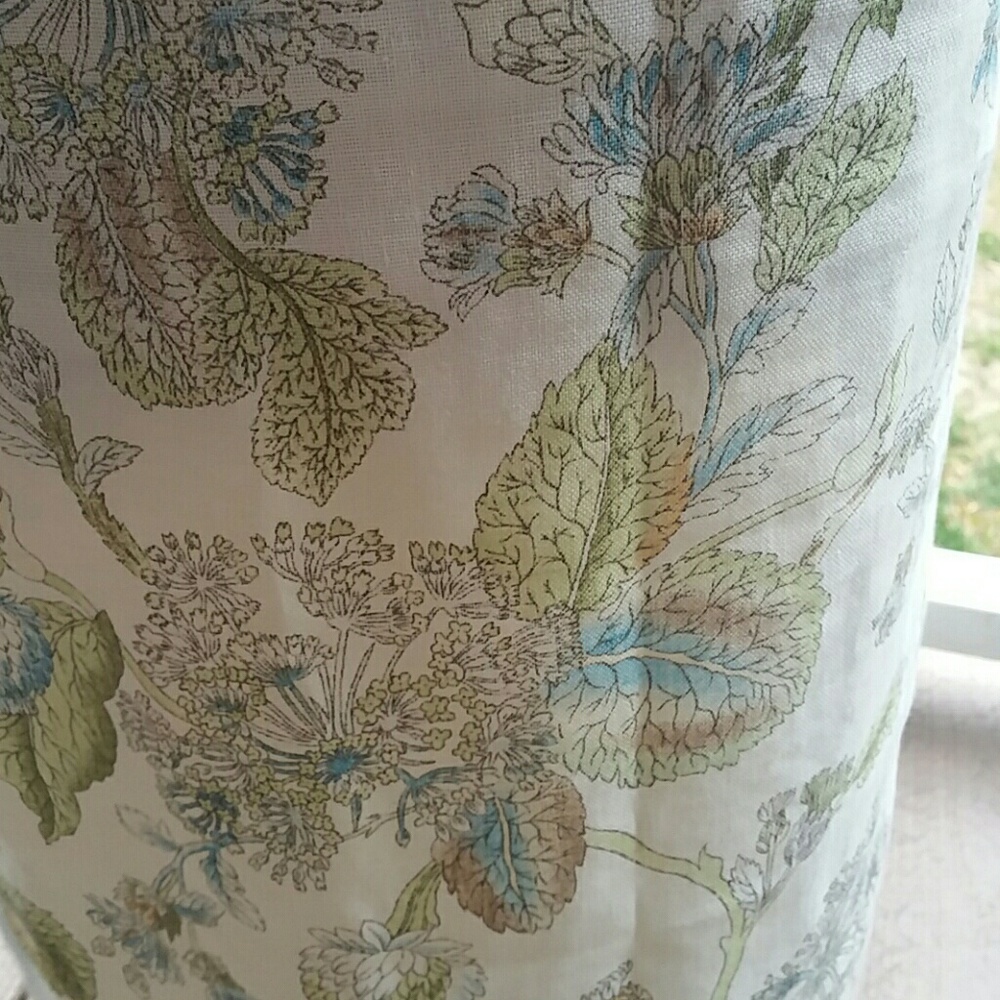 Talbots 100% linen skirt